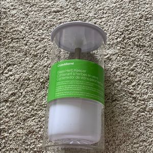 Glass Herb Keeper